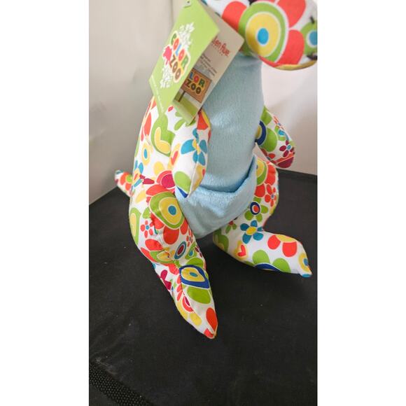 Color Zoo Kacy the Kangaroo Stuffed Toy, Color Splash R1 - Picture 3 of 8